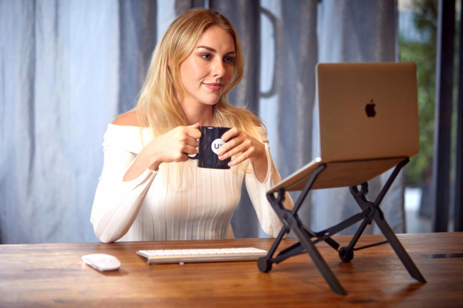 Arbeitsplatz-Setup für Online-Lernen