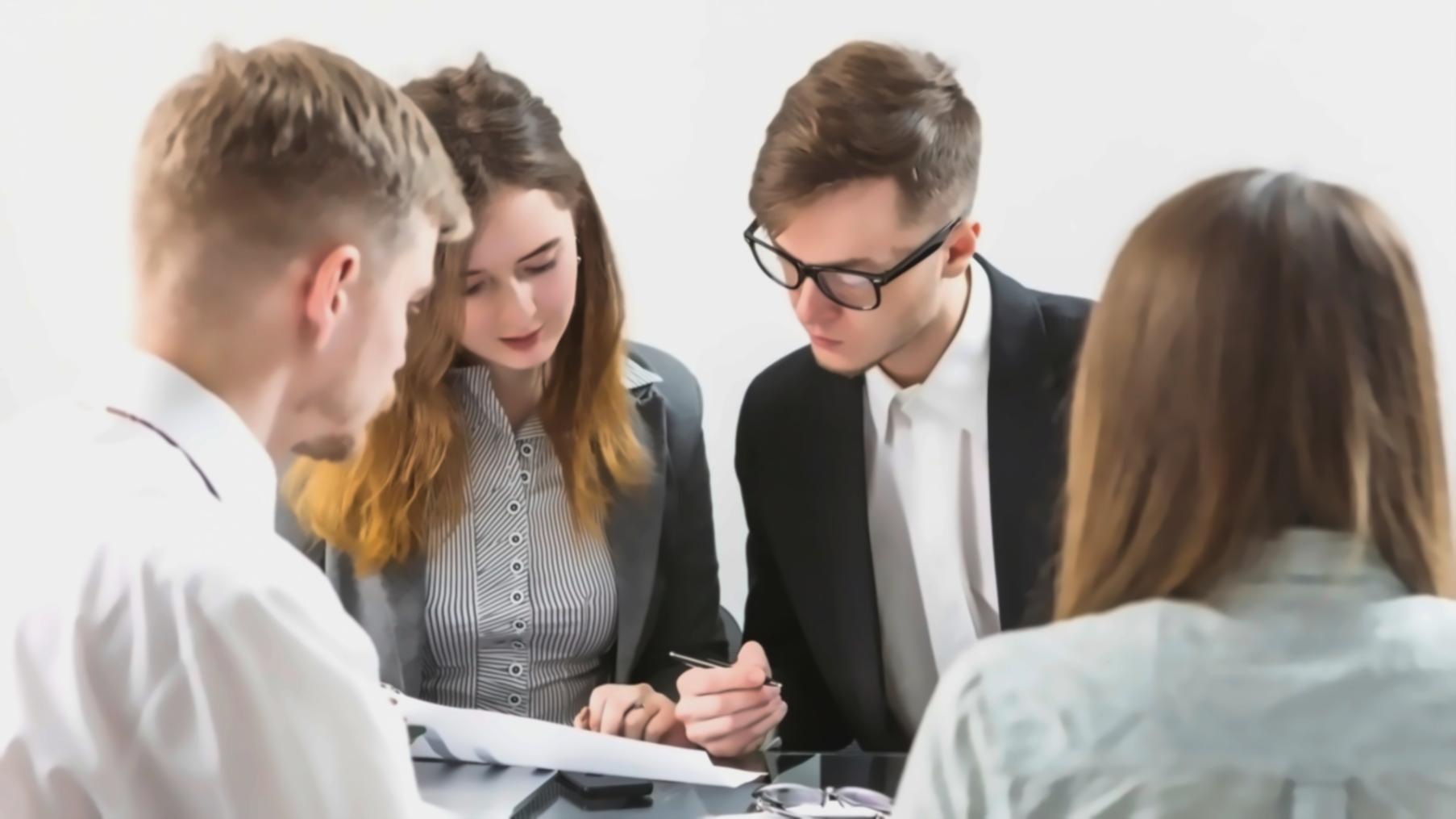 Zusammenarbeit im Team